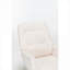 Chaise berçante rembourrée Teddy