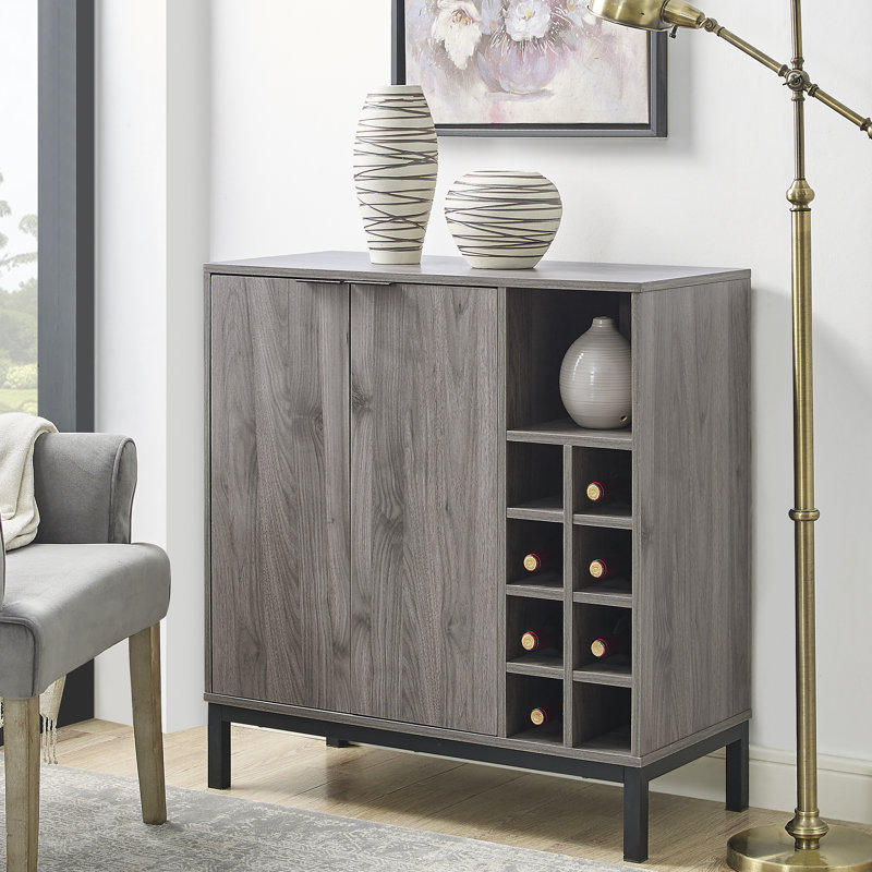 Armoire de bar Orion, Gris ardoise