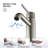 Single Handle Bathroom Sink Faucet with Pop Up Drain-115715132