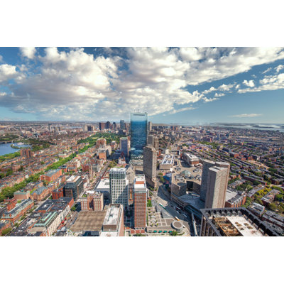 Zhan Boston, quartier financier sur toile