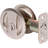 Round Pocket Door Lock, Keyed Entry Function