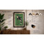 Leaping Whale Japandi - Framed Print-1439900630-1439900625