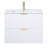30 " White Wall-Mounted Single Bathroom Vanity Set