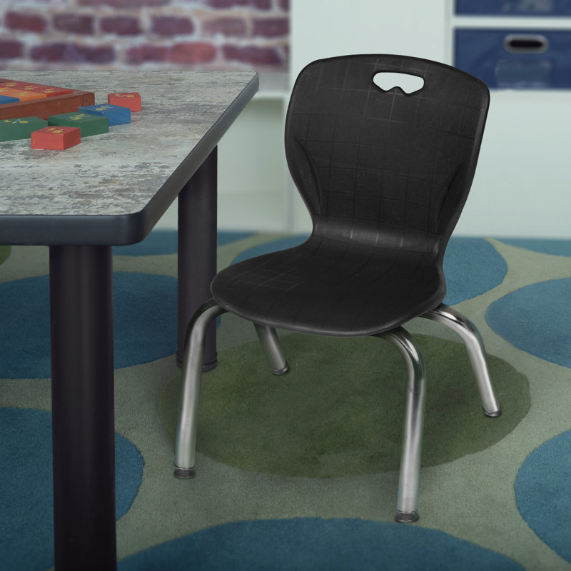 Chaise de classe Regency, Noir, 18"