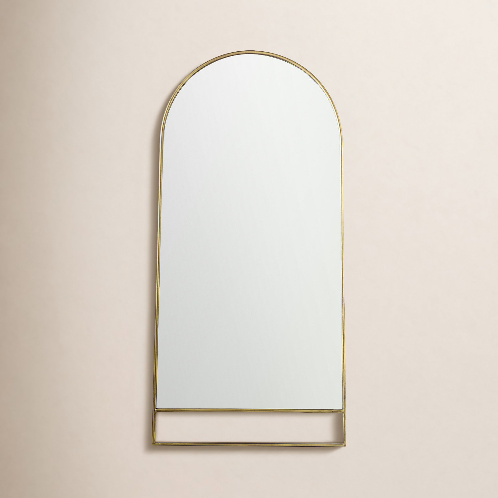 Alsen 36" Full-Length Mirror, Antique Gold