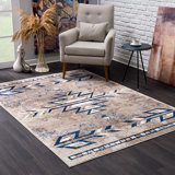 Aubreauna Area Rug in Beige