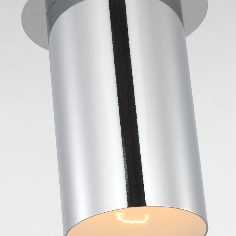 Archer Small Flush Mount, Chrome