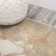 Coban Abstract Two-Tone Modern Orange/Beige/Cream Rug