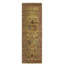Hand-Knotted High-Quality Gold and Red Runner