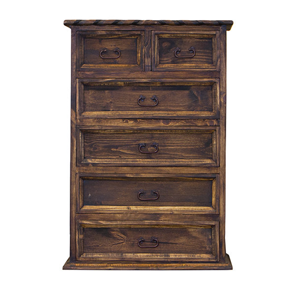 Commode Willow Creek à finition Medio, Brun