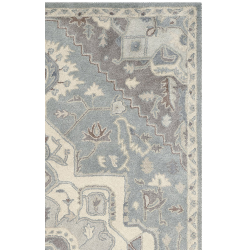 Wahcheechee Hand Tufted Wool Oriental Rug, Runner 2'3" x 8'