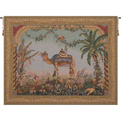 The Camel European Tapestry Wall Hanging