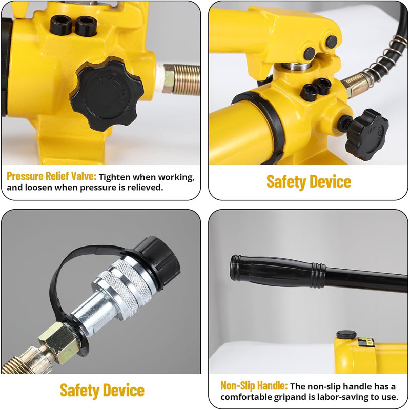 Portable Manual Hydraulic Lifting Pump