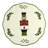 Spode – Christmas Tree – Christmas Tree Nutcracker Cheese Plate with Knife, Set of 2