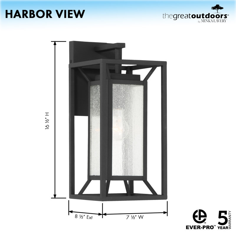 Hutzler Wall Light, 16.5" H x 7.5" W x 8.5" D