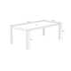 Pepina 82.75'' Ceramic Outdoor Dining Table