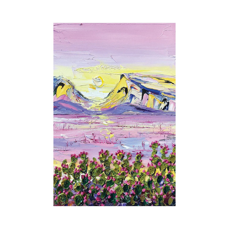 Desert Dream by Lisa Elley - Wrapped Canvas Painting