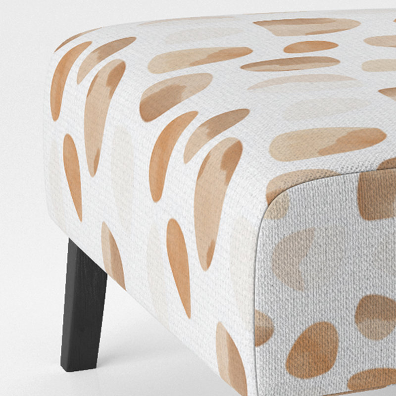 Fauteuil de chambre Modern, Pantoufle sans accoudoirs