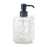 Rockwell Clear Pump Dispenser-Matte Black