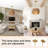 11.8" - Rattan - Brown - Chandelier