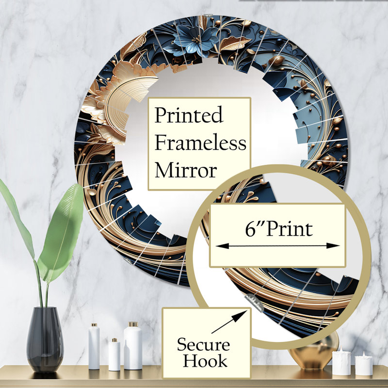 Cornesse Circle Mirror, 32" x 32"