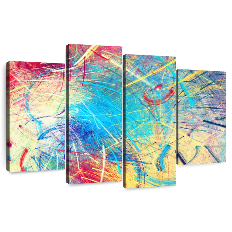 Avery Abstract Primary Color
