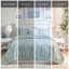 Ensembles de literie en coton de qualité supérieure, brodés réversibles, style bord de mer pour la maison