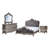 Casanovia Button Tufted Standard Bed-24073825-24073824