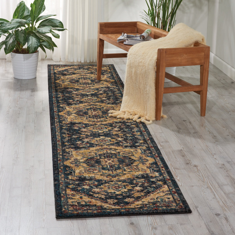 Oriental Indoor Rug, Runner 2'3" x 11'