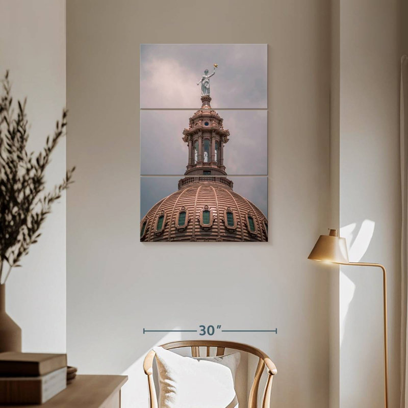 Nicci Austin Texas Capitol Dome, H 57 po x l 36 po