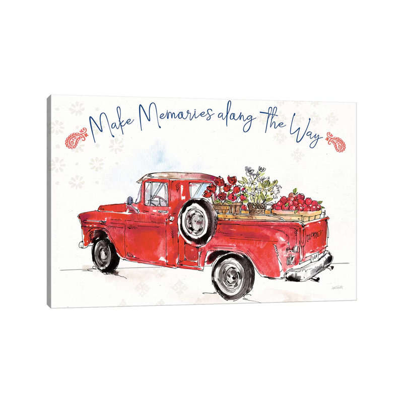 Americana Mood IX by Anne Tavoletti - Wrapped Canvas Print, 20.32cm H x 30.48cm W