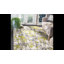 Tapis abstrait gris / vert Strasser-373059264