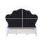 Lit Latisha en tissu et finition blanche-1549231384