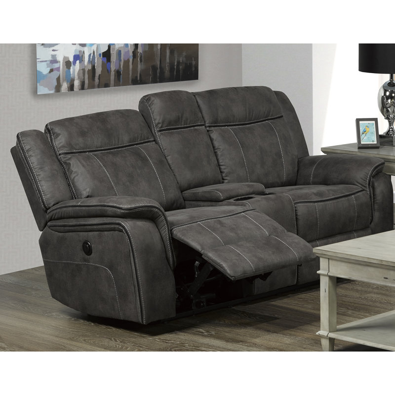Causeuse à accoudoirs inclinables 76" Donnington inclinable