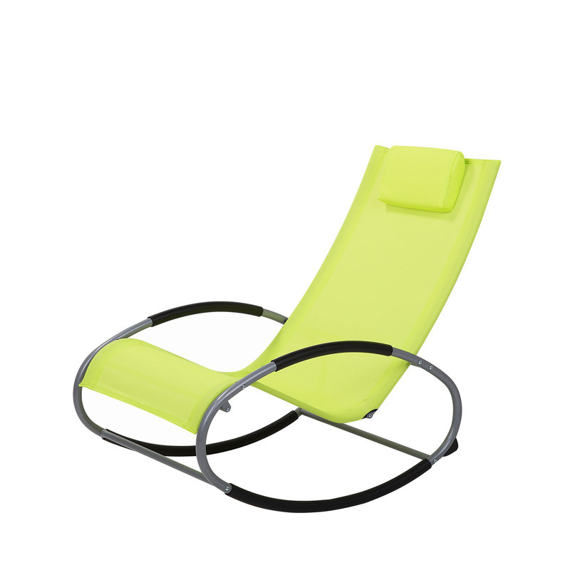 Catumba 107cm Long Single Chaise, Lime Green