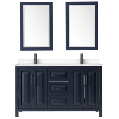 Daria 60'' W Double Vanity