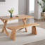 Banc d'appoint en bois massif