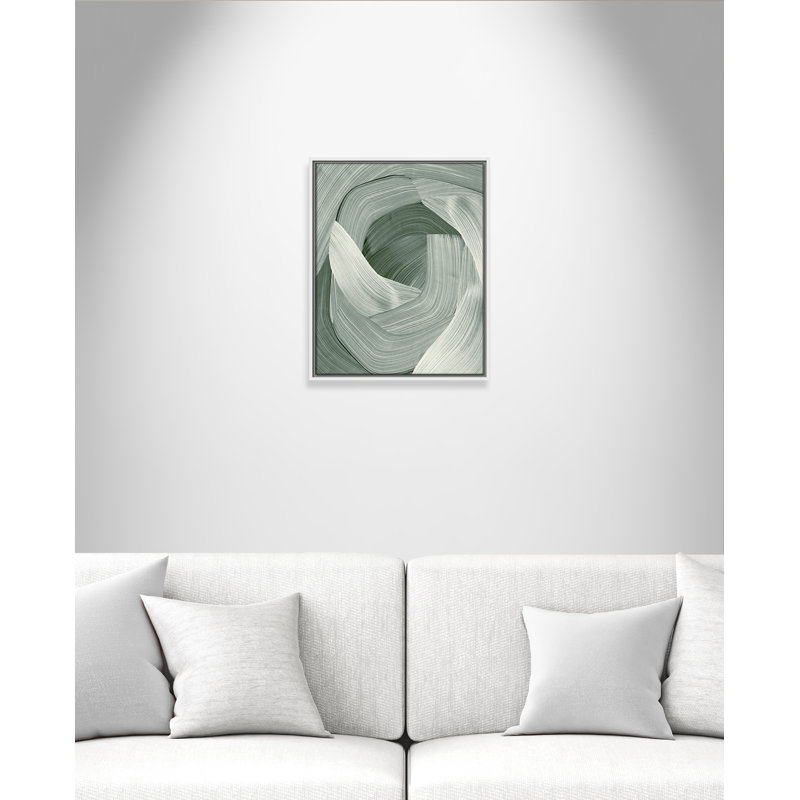 Enriched Emerald, 21.5" H x 17.5" W, White 
