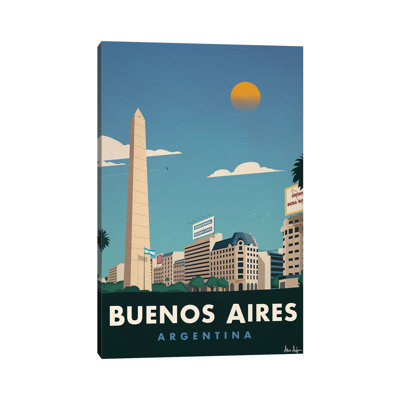 Buenos Aires by IdeaStorm Studios - Wrapped Canvas Print