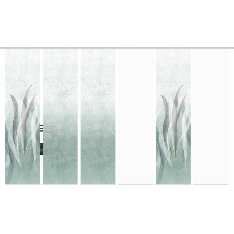 Room Darkening Sliding Panel, Sage