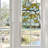 17.5"H Ginkgo Leaf-Stained Glass Window Panel