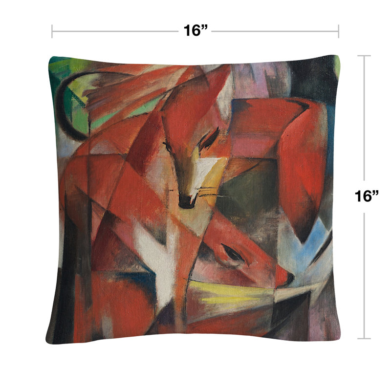 Coussin Franz Marc The Fox
