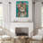 Flower Power Kitty III by Studio Arts Canvas Art Print