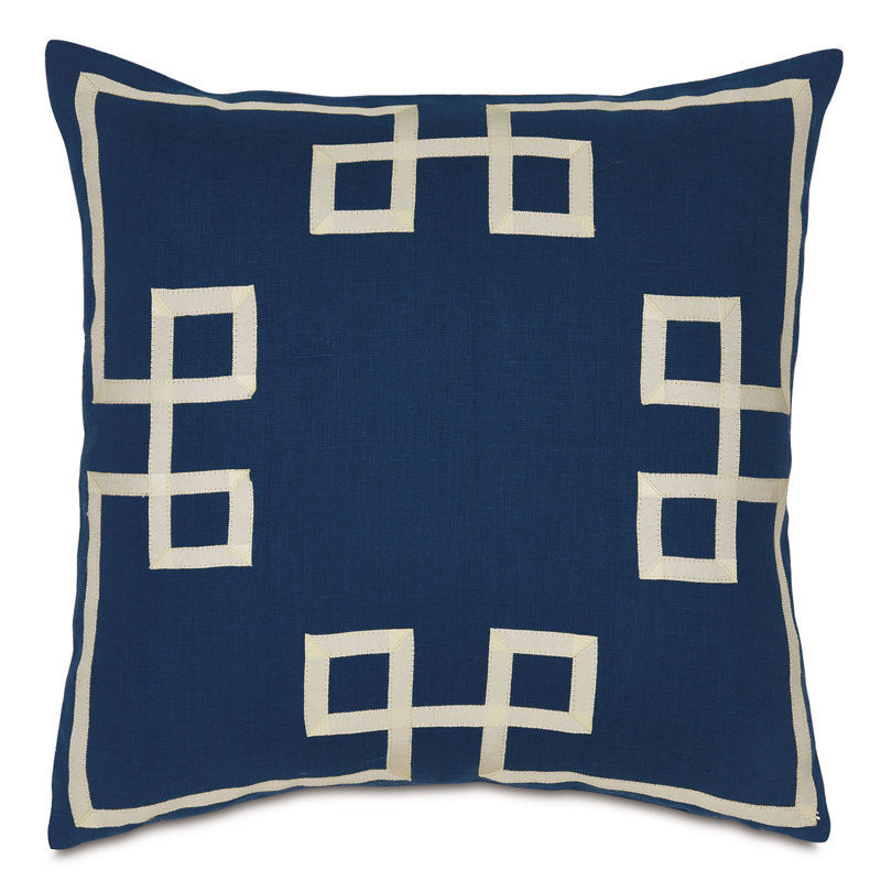 Resort Linen Program Linen Euro Pillow Cover & Insert, Indigo