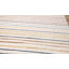 Tapis d'intérieur rayé crème, 5 pi x 8 pi (5 pi 3 po x 7 pi 7 po) Branch Modern-1420411380