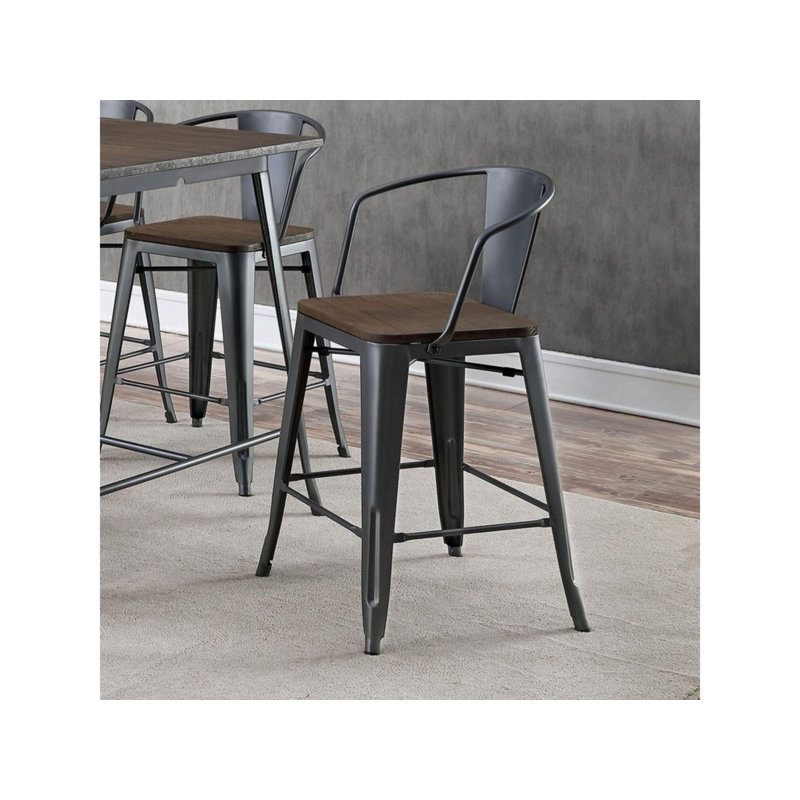 Keylanie Lulu 25.5" Bar Stool