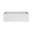Boulders 66" x 40" Freestanding Combination Solid Surface Bathtub-60772245