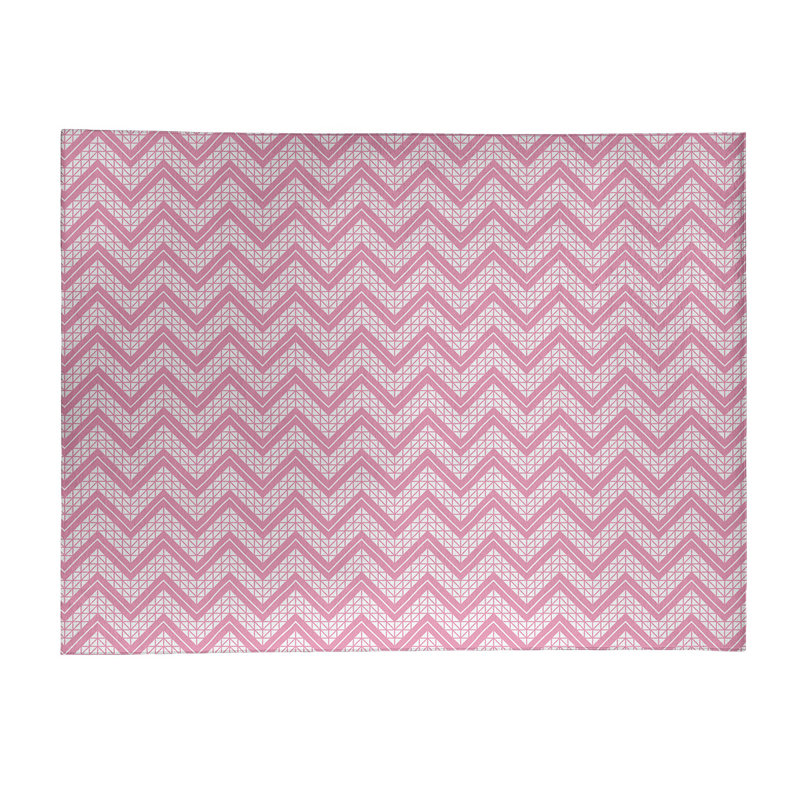 Chenille Chevron Indoor Rug, Rectangle 9' x 12'