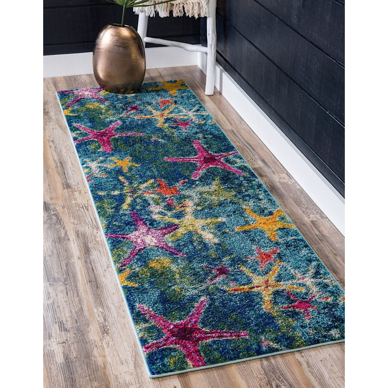 Trenton Abstract Indoor Rug, Runner 2'7" x 10'