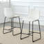 Tabouret de bar en polyuréthane avec pieds en métal-680151543-682210732